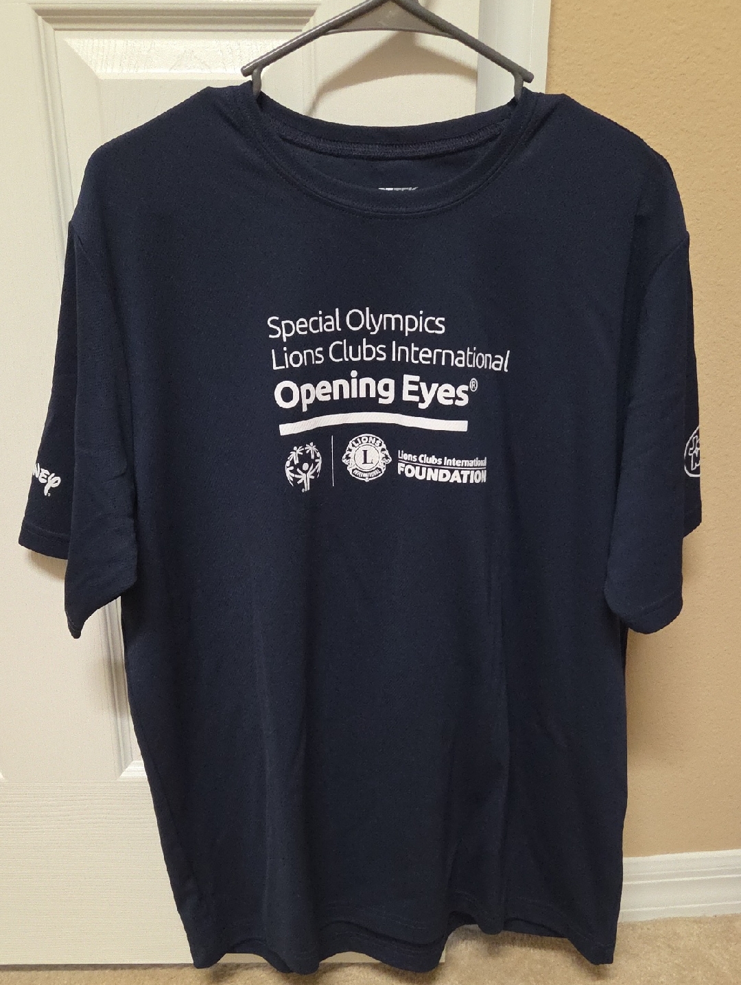 Special Olympics X Lions Clubs Opening Eyes Navy Tee
